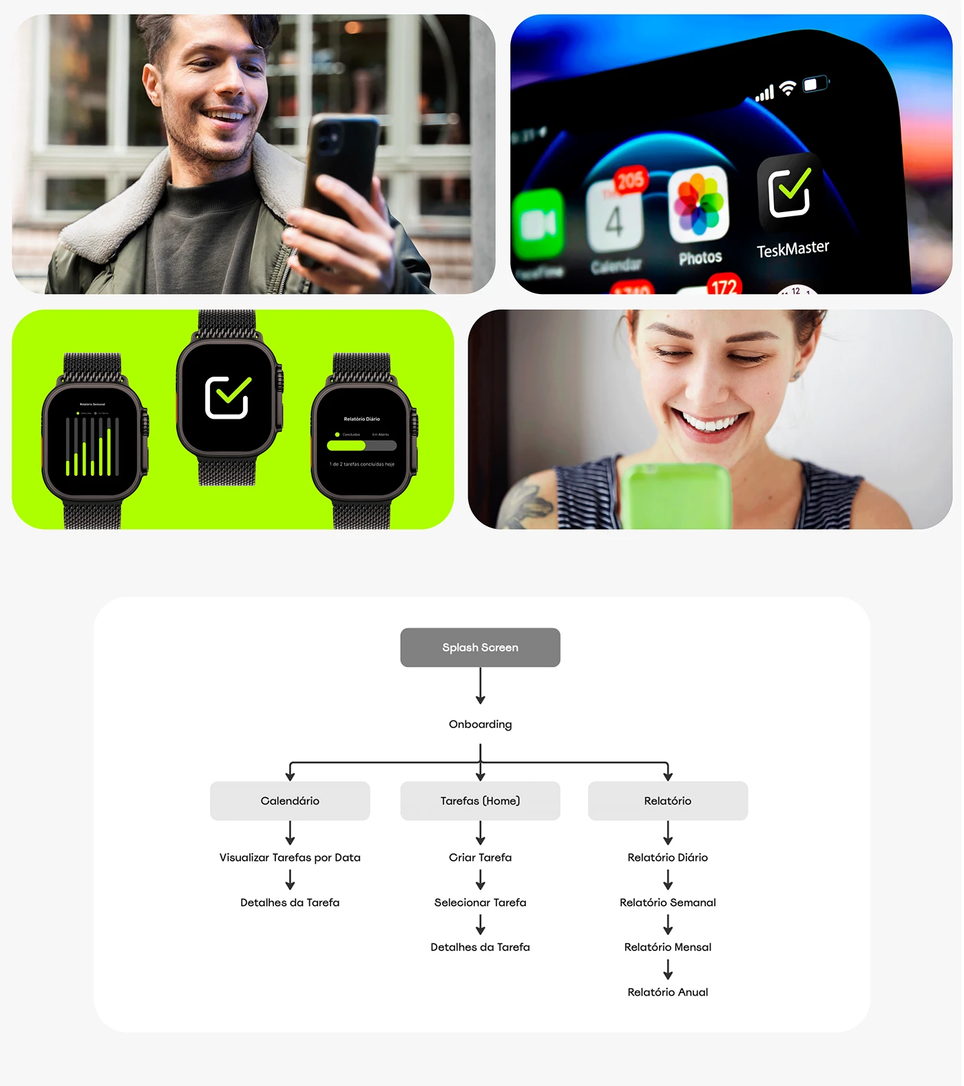 UX/UI App - TaskMaster, tela 2
