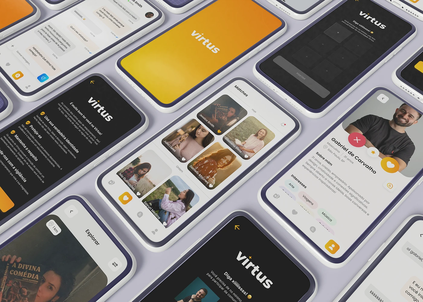 UX/UI App - Virtus, tela 4